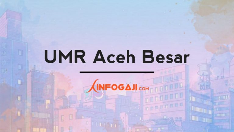 Gaji UMR Aceh Besar